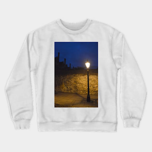 Lamp Post, Oxford, UK Crewneck Sweatshirt by IgorPozdnyakov